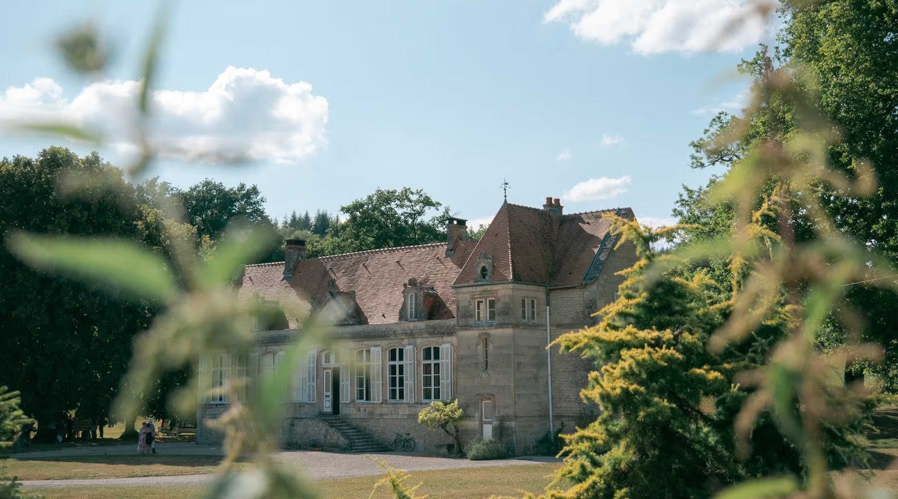 A stone house in the French countryside