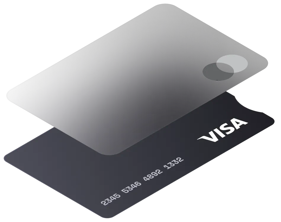 A stack of branded Equals white label cards