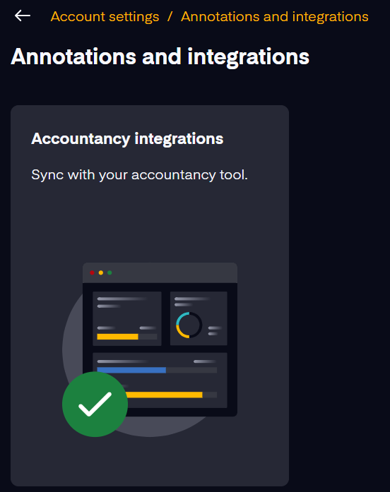 Accountancy integrations 1
