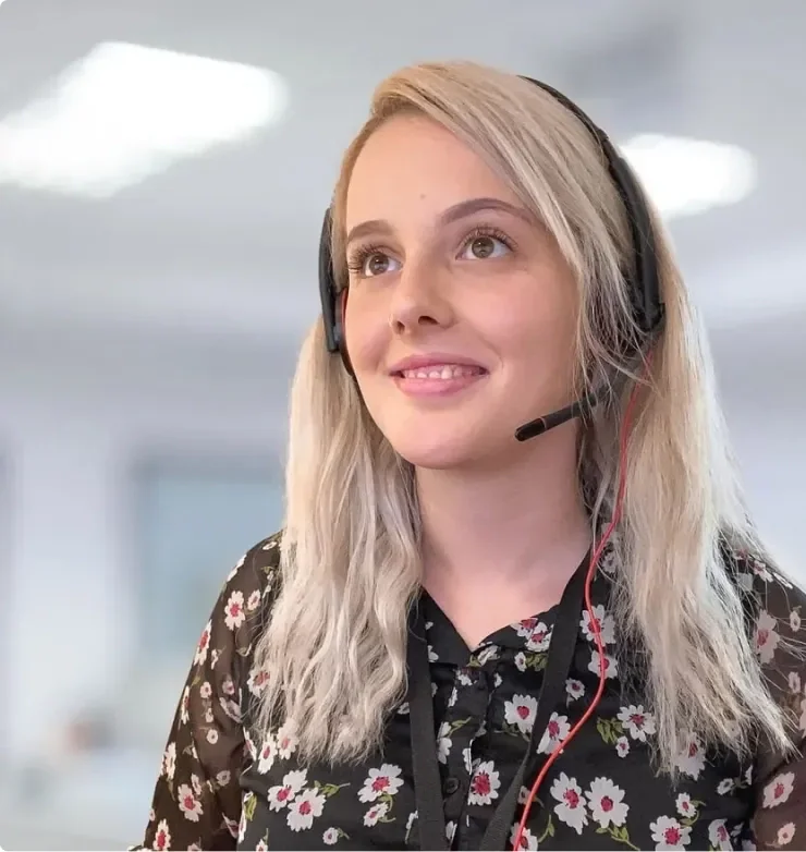 Equals customer support team member
