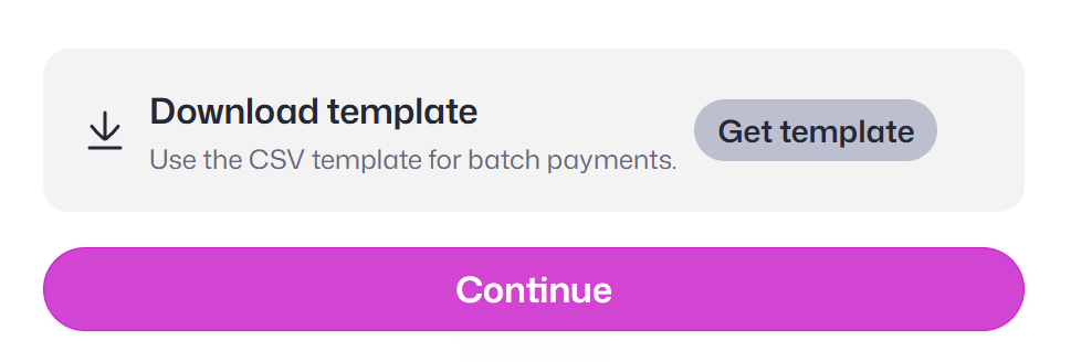 Download template